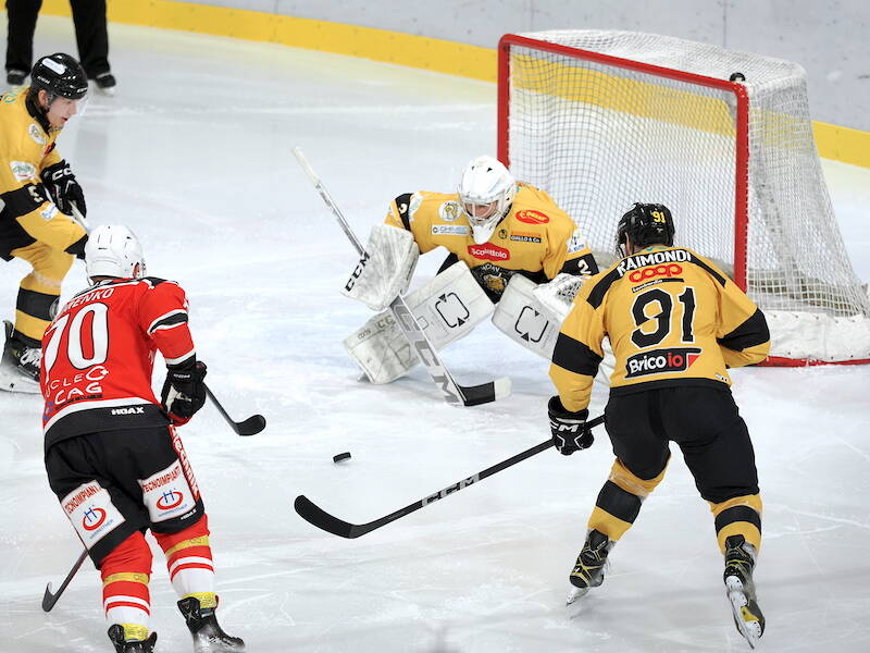 Gara5 dei quarti IHL: Mastini - Feltre 5-1