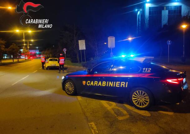 Controlli del sabato sera tra Rho e Legnano 