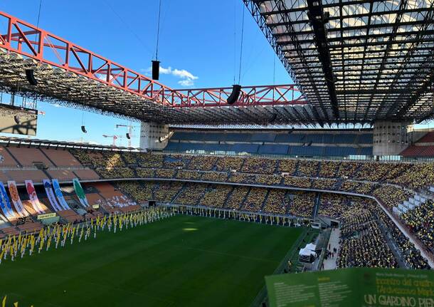 Cresimandi a San Siro per la Pasqua 2024