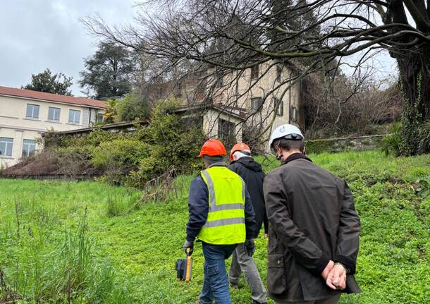 Iniziati i lavori alla Villa Baragiola