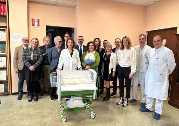 donazione culle ospedale busto arsizio roveda