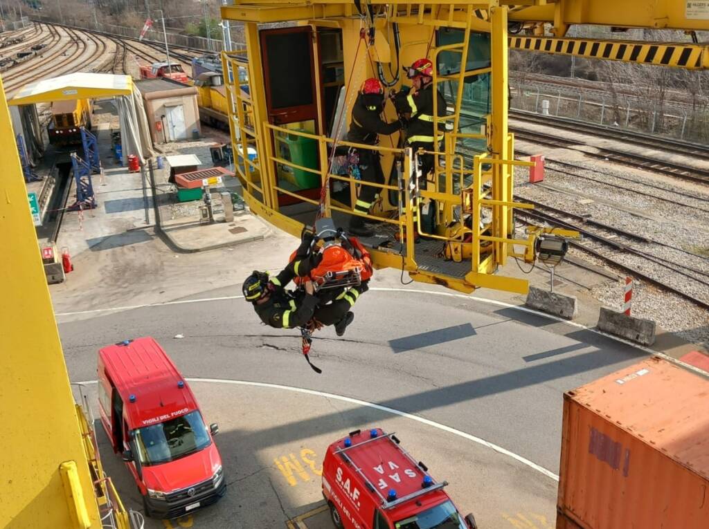 esercitazione salvataggio hupa
