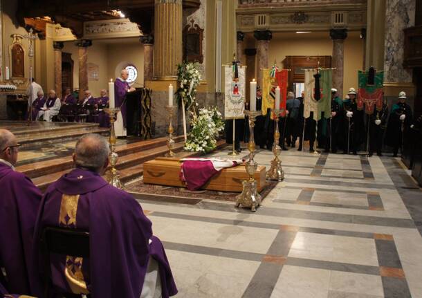 Funerali di monsignor Claudio Galimberi