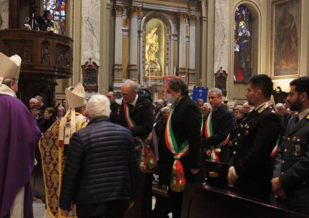 Funerali di monsignor Claudio Galimberi