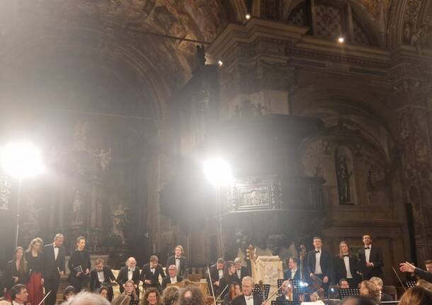 Grande successo per il concerto della stagione musicale varesina in san Vittore