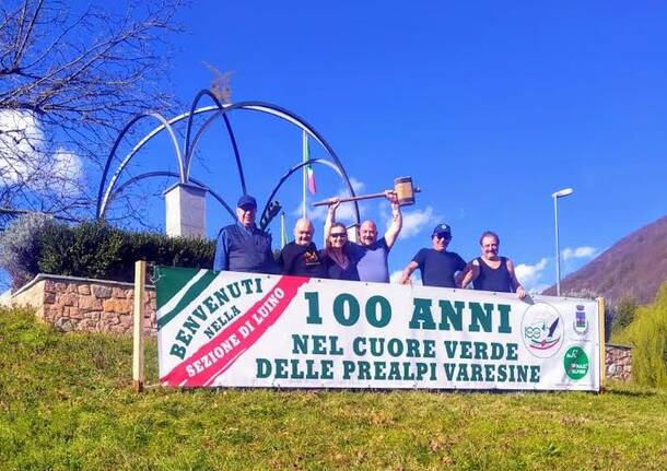 gruppo alpini 100 anni luino valganna