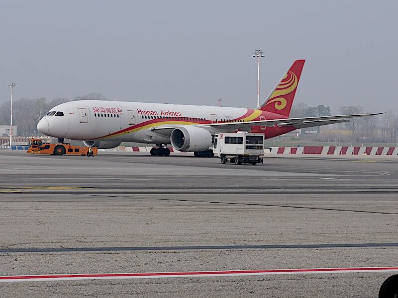 Hainan Airlines Malpensa