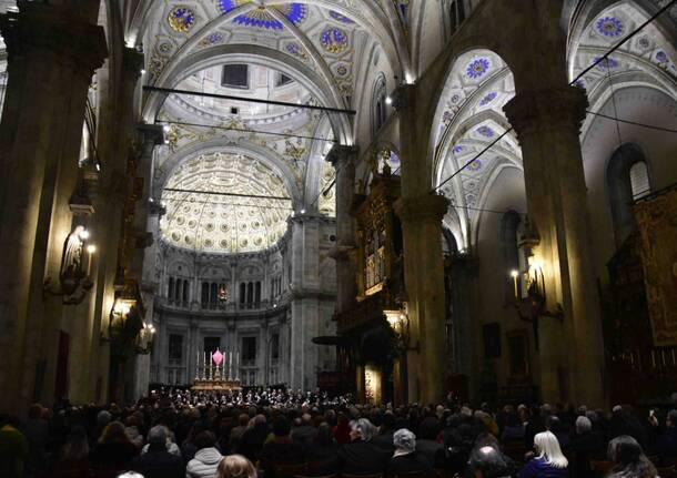 Il coro sinfonico e orchestra dell’Accademia Amadeus alla Cattedrale di Como
