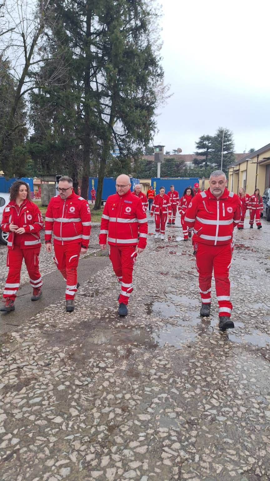 Il presidente di Croce Rossa Nazionale in visita nella sede di Legnano