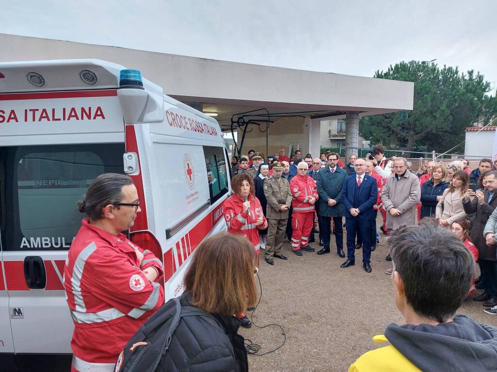 Inaugurazione sede della Croce Rossa a Busto Arsizio