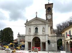 Induno Olona - il cantiere della nuova piazza