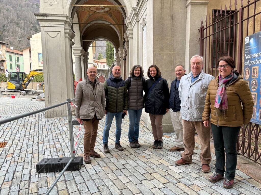 Induno Olona - il cantiere della nuova piazza