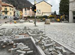 Induno Olona - il cantiere della nuova piazza