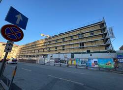L’ex  Caserma Garibaldi ha perso il telo