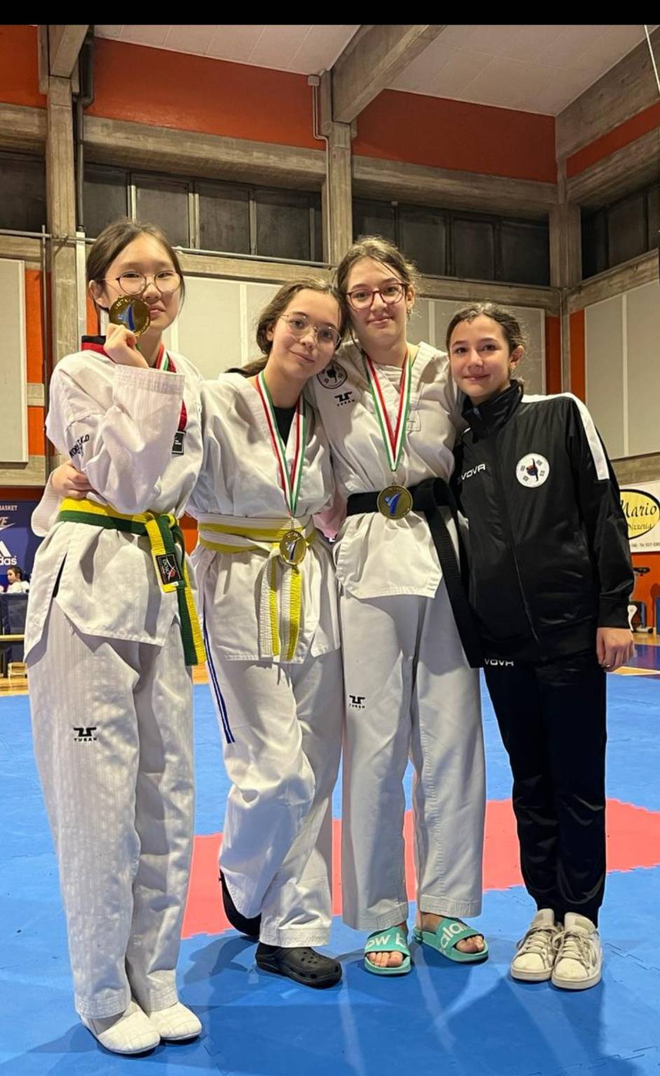 L'Olimpic Taekwondo VAlerio Spinosa vince i campionati nazionali Edas/Unitam 2024