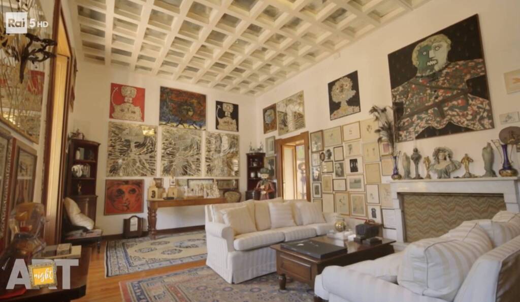 La casa di Enrico Baj a Vergiate