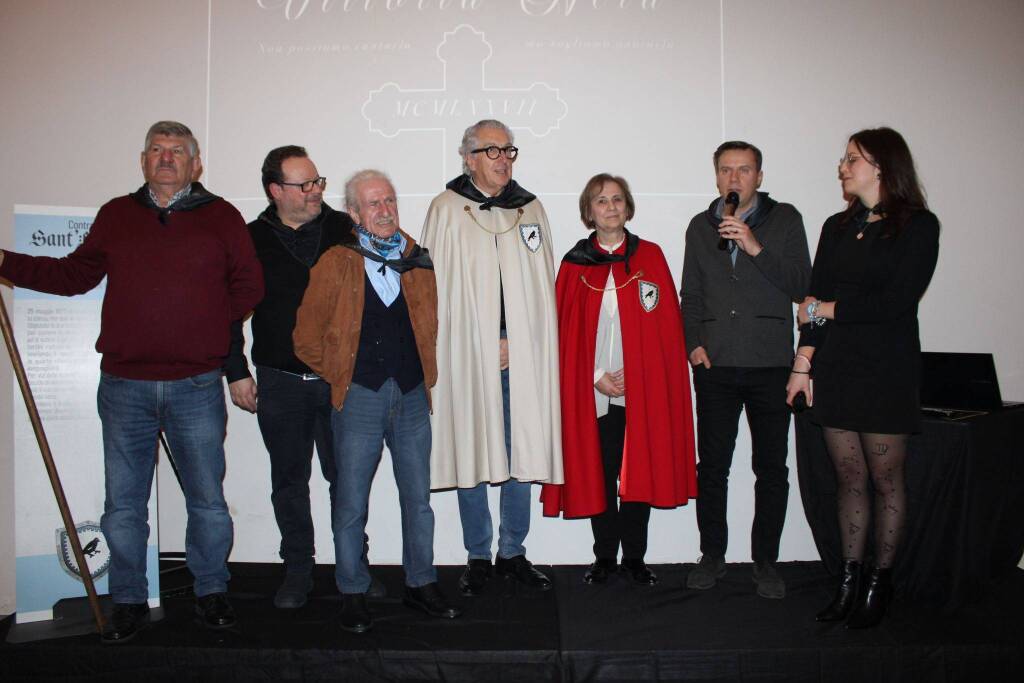 La contrada Sant'Erasmo ha ricordato la sua vittoria Nera