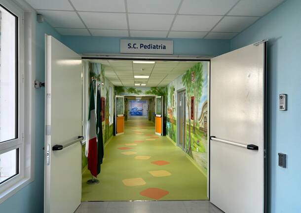La nuova pediatria dell'ospedale Galmarini