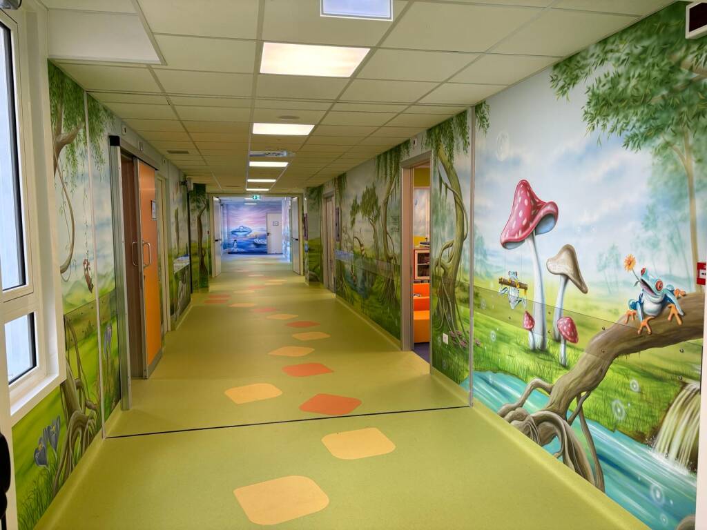 La nuova pediatria dell'ospedale Galmarini