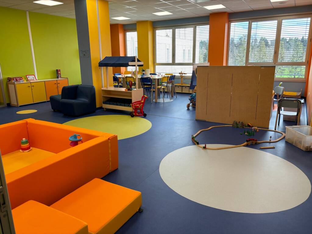 La nuova pediatria dell'ospedale Galmarini
