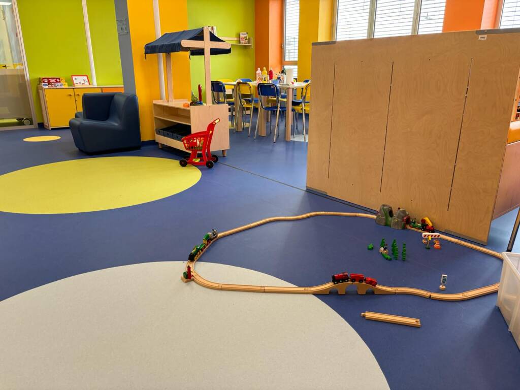 La nuova pediatria dell'ospedale Galmarini