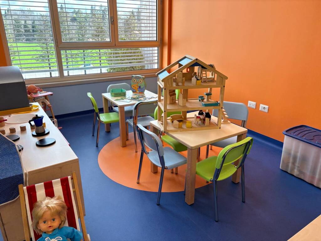 La nuova pediatria dell'ospedale Galmarini