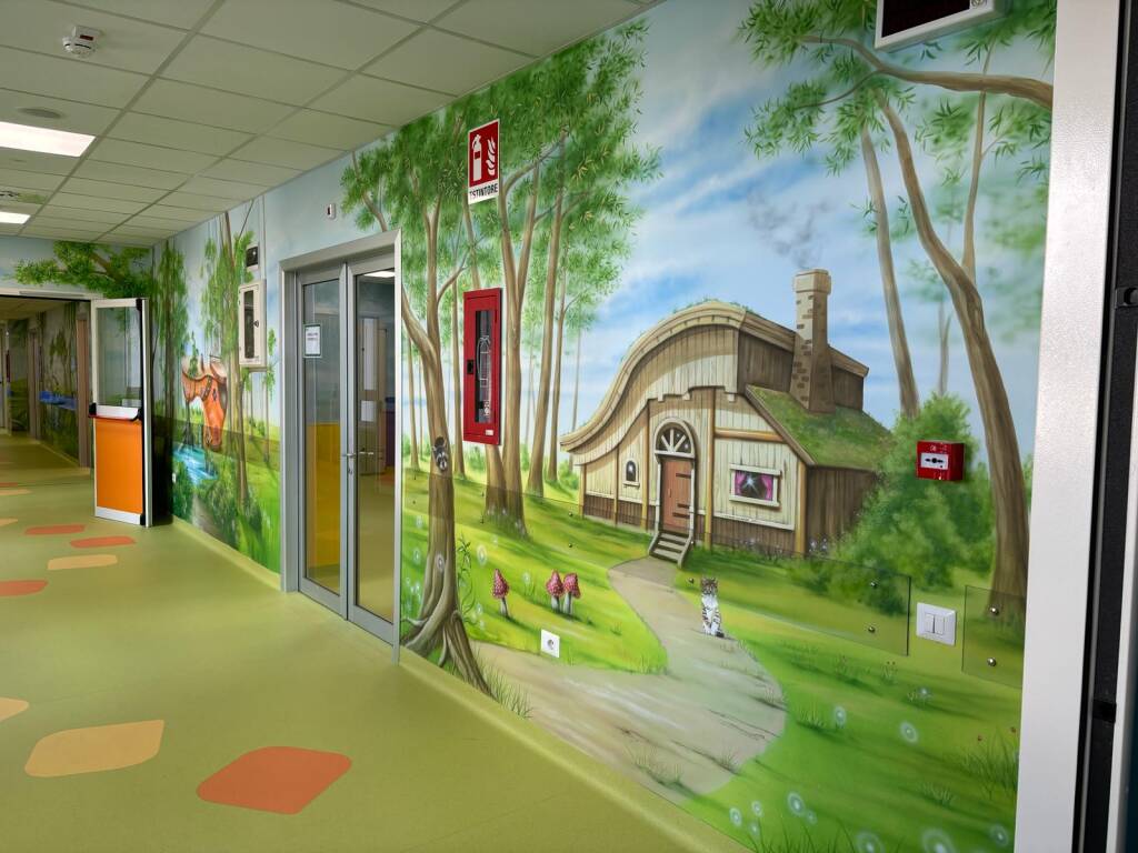 La nuova pediatria dell'ospedale Galmarini
