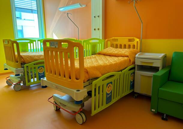 La nuova pediatria dell'ospedale Galmarini