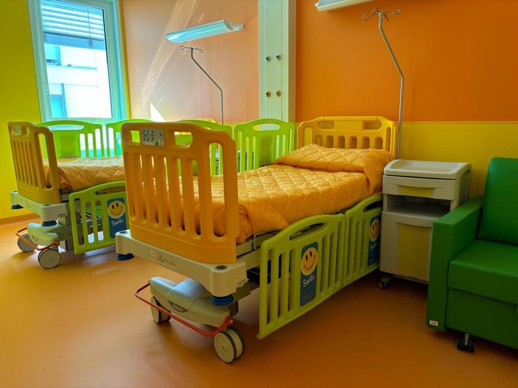 La nuova pediatria dell'ospedale Galmarini