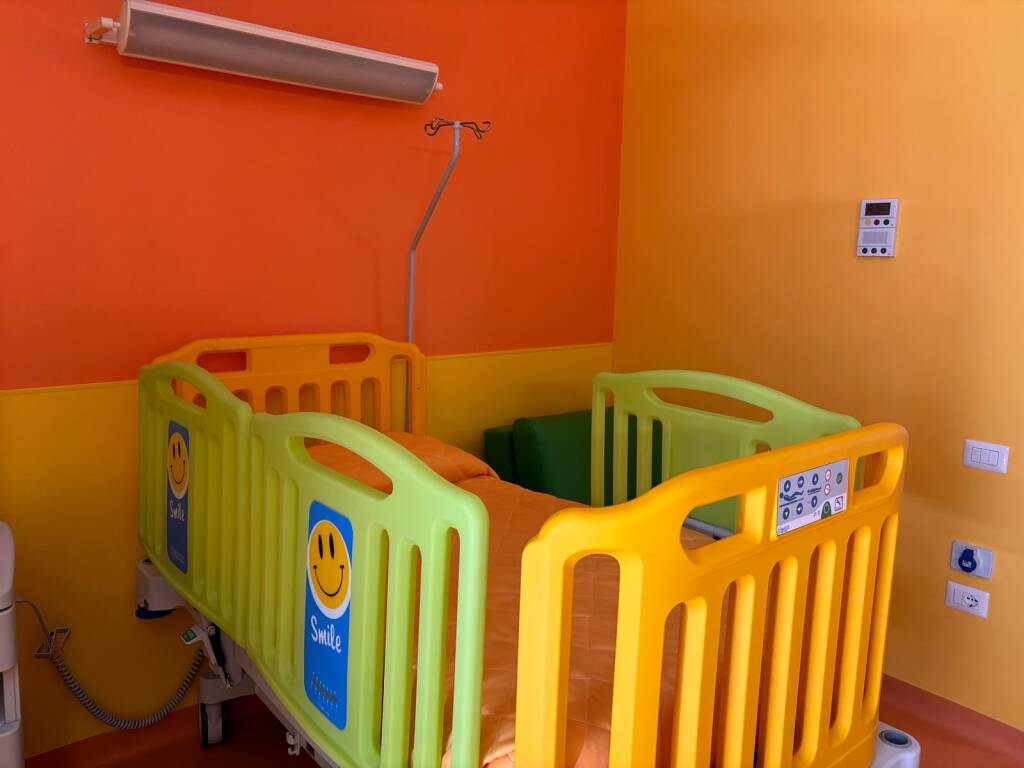 La nuova pediatria dell'ospedale Galmarini