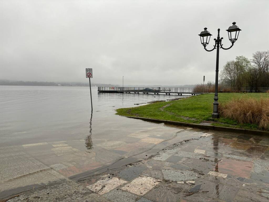 La nuova piena del Lago di Varese