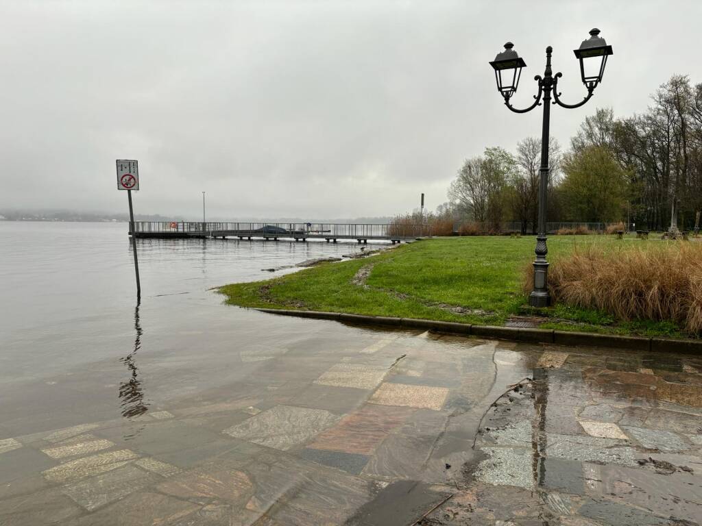 La nuova piena del Lago di Varese
