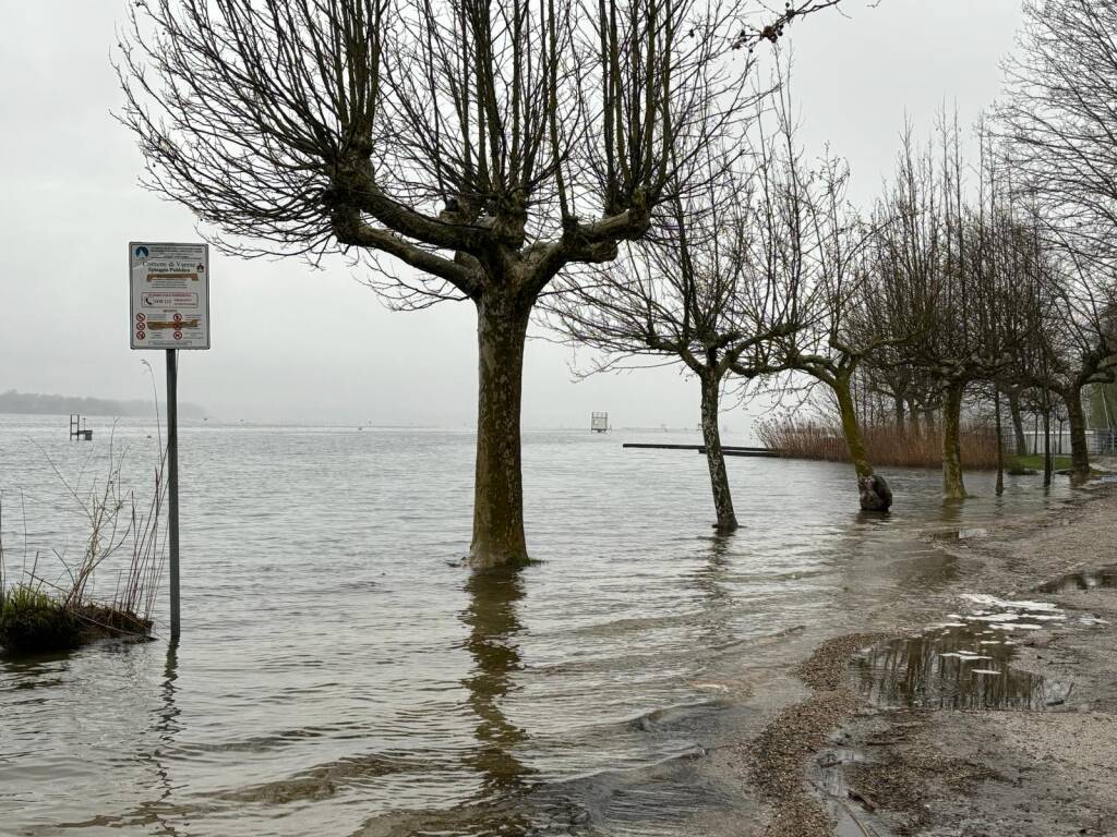 La nuova piena del Lago di Varese