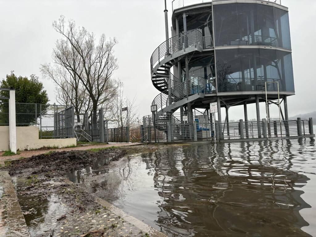La nuova piena del Lago di Varese