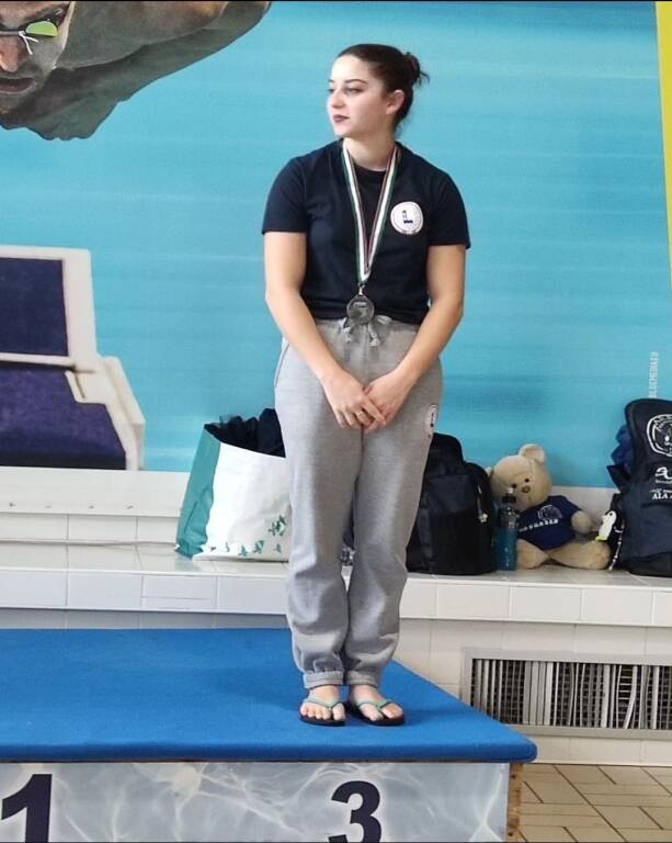 Le sincro master della Rari Nantes Legnano sono vicecampionesse d’Italia