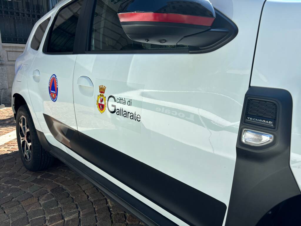 Nuovi mezzi Protezione Civile Gallarate 