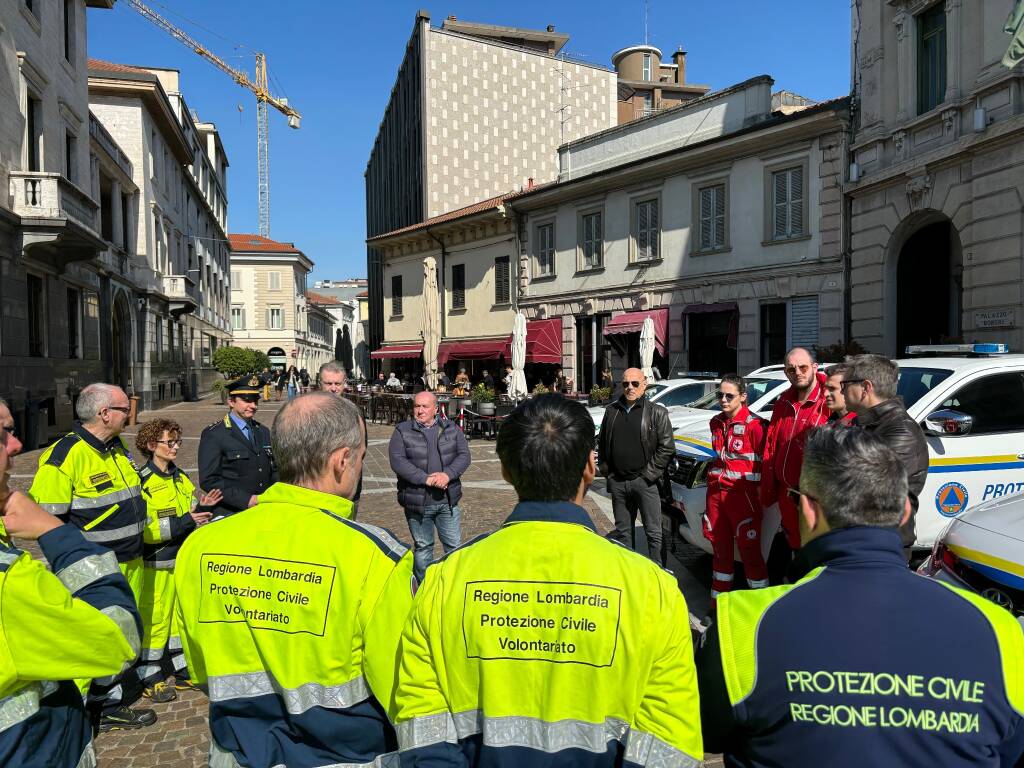 Nuovi mezzi Protezione Civile Gallarate 