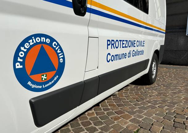 I nuovi mezzi della Protezione Civile di Gallarate