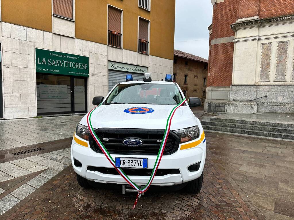 Nuovo mezzo protezione civile san vittore, rescaldina e cerro maggiore