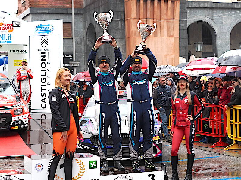 Rally dei laghi 2024 - La premiazione