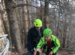 Recupero parapendio caduto a Brenta