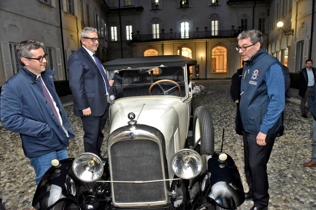 Salvini e Giorgetti in consiglio Provinciale per  fare il punto sulle strade della Provincia
