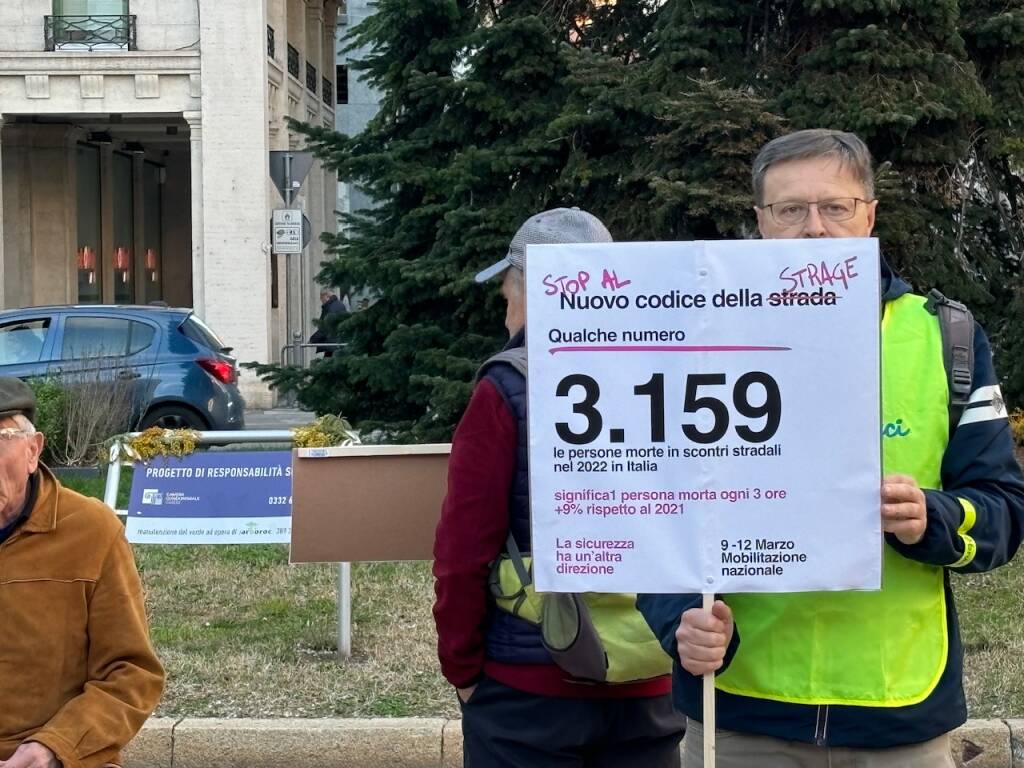 Un flash mob contro il “codice della strage”