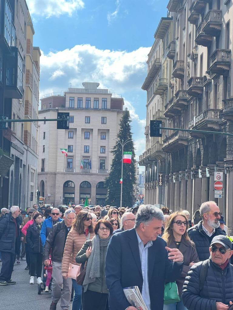 25 aprile 2024 Varese Minfestazione 