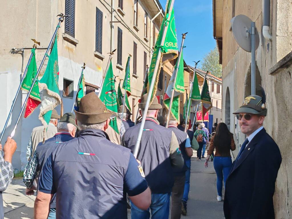 A Gorla Minore il 90esimo del Gruppo Alpini 