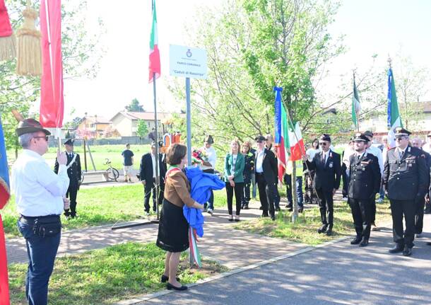 Busto Garolfo intitola il parco di via Arconate ai Caduti di Nassiryia