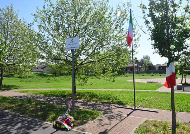 Busto Garolfo intitola il parco di via Arconate ai Caduti di Nassiriya