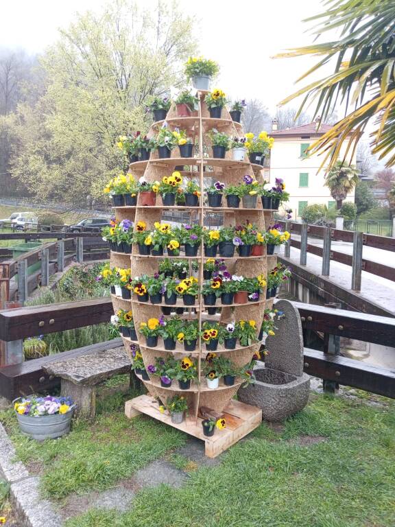 I micro giardini dei bimbi di Casalzuigno
