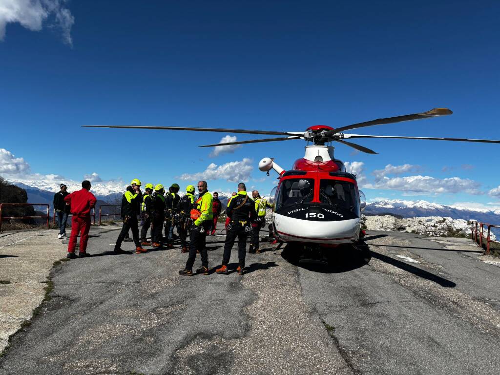 Vigili del fuoco, il super addestramento dei “Saf“