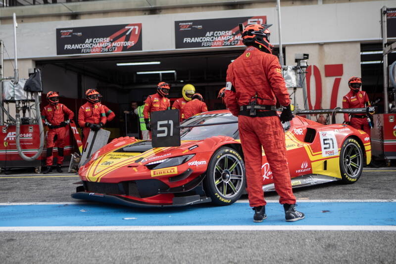 GTWC al Paul Ricard, Alessio Rovera in azione